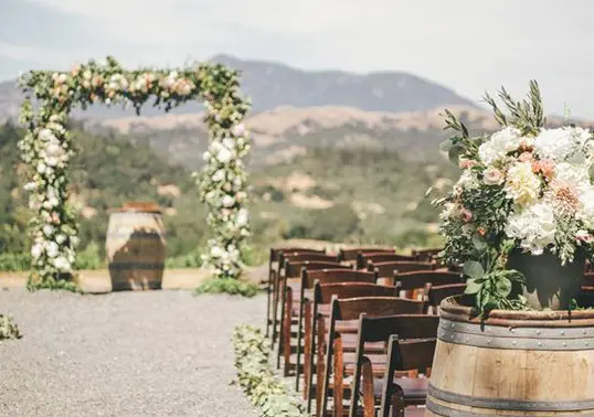 Arche pour mariage