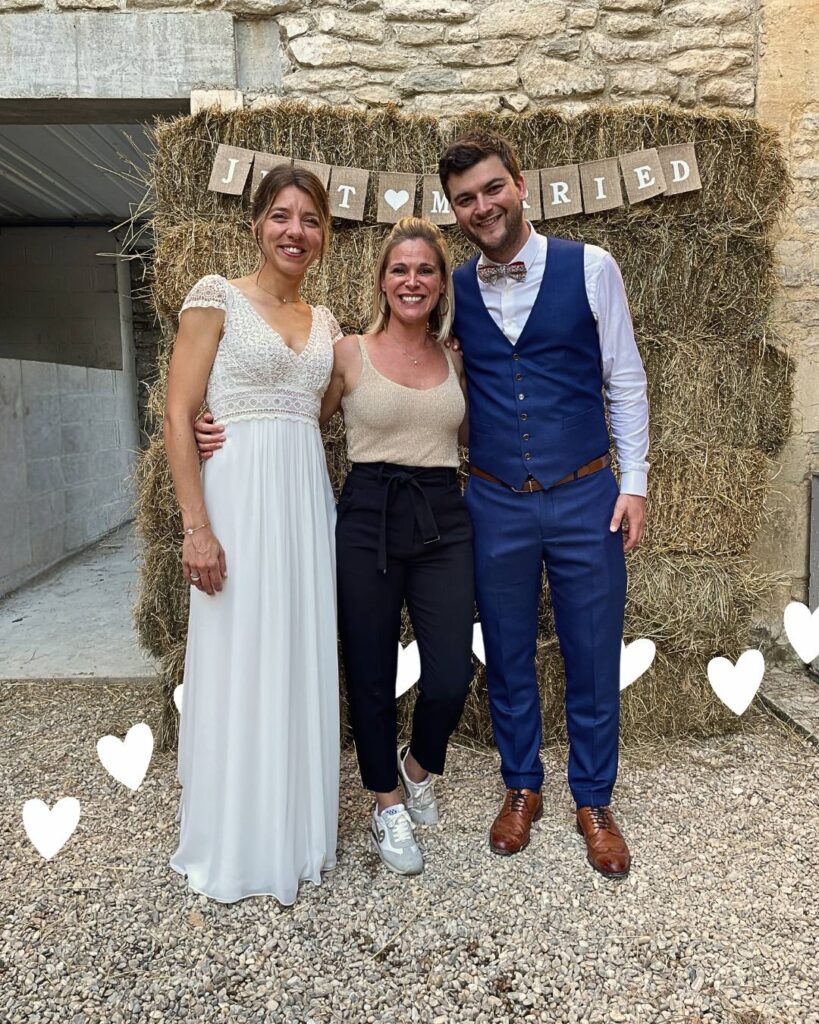 Jeunes mariés avec Pauline Volle de l'agence événementielle L'Epizode.
